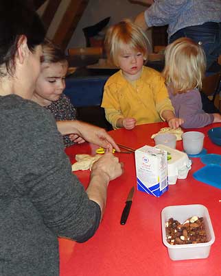 Spielgruppe-Zwirbelnaescht Mithilfe